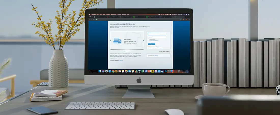 Login Linksys router using Mac and wifi